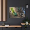 88289-49.jpg Office Work vs Holiday Recovery Framed Canvas