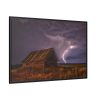 88289-5.jpg Barn Lightning Bolt Storm Framed Canvas