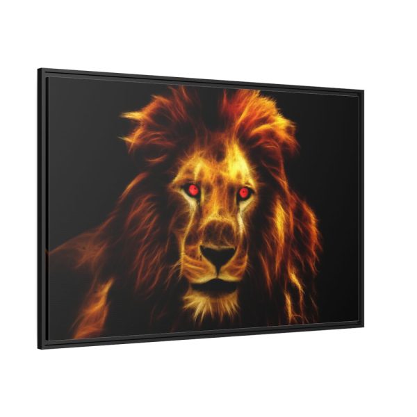 88289-505.jpg Lion King from Africa Framed Canvas