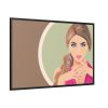 88289-510.jpg Fashion Girl Framed Canvas