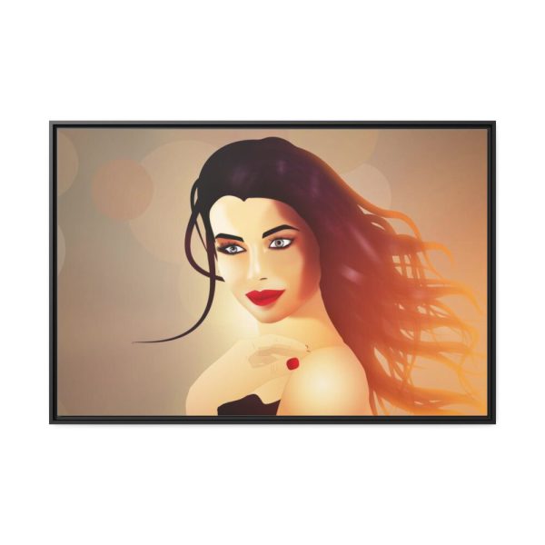 88289-521.jpg Glamour Girl Framed Canvas