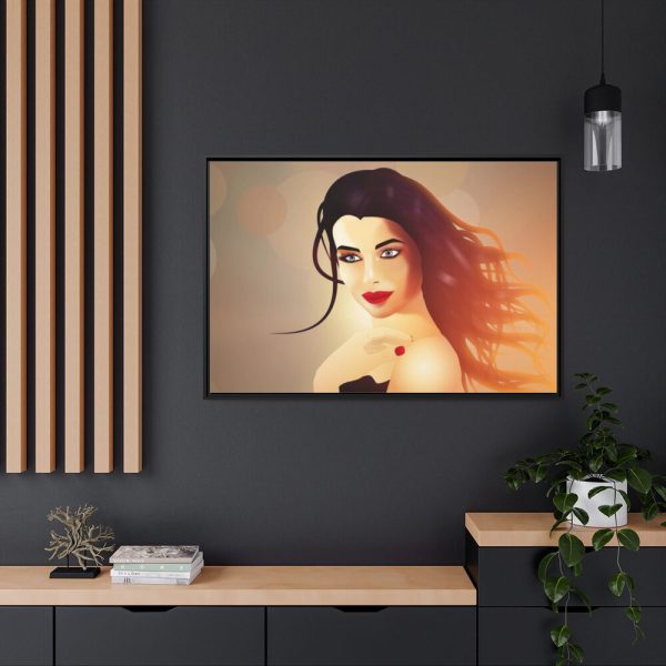 88289-524.jpg Glamour Girl Framed Canvas