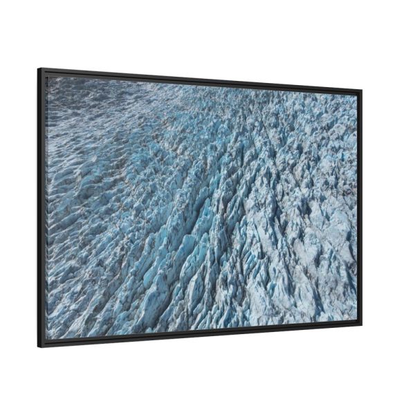 88289-525.jpg Guyot Glacier Crevasses Framed Canvas