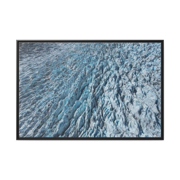 88289-526.jpg Guyot Glacier Crevasses Framed Canvas