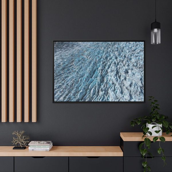 88289-529.jpg Guyot Glacier Crevasses Framed Canvas