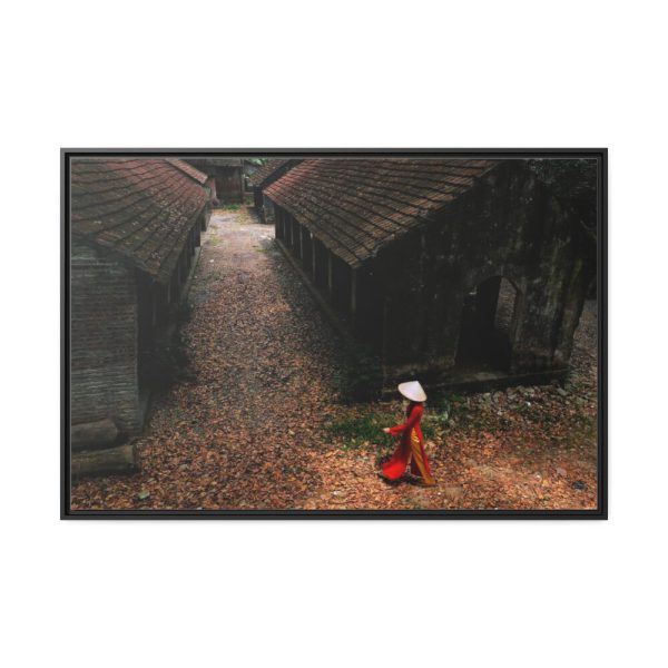 88289-536.jpg Old Village Framed Canvas