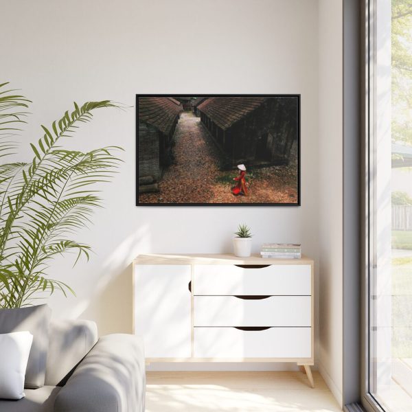 88289-538.jpg Old Village Framed Canvas