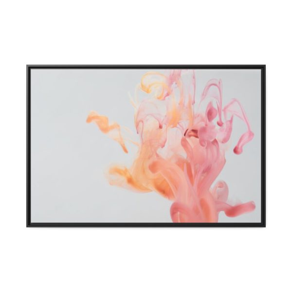 88289-546.jpg Ink Trail Water Framed Canvas