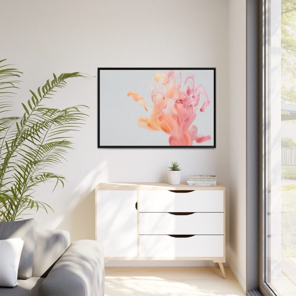 88289-548.jpg Ink Trail Water Framed Canvas
