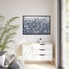 88289-553.jpg Closeup on Ice Crystals Framed Canvas