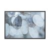 88289-555.jpg Leaves Covered in Ice Crystals Framed Canvas