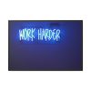 88289-56.jpg Work Harder Motivation Framed Canvas