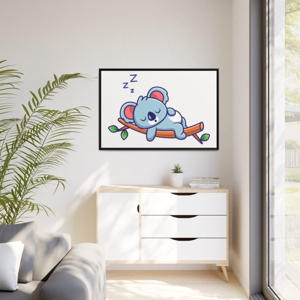 88289-563.jpg Sleeping Koala Framed Canvas