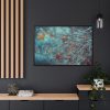 88289-574.jpg Tree Branches Covered in Ice Framed Canvas