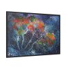 Trees Digital Art Framed Canvas