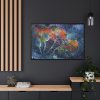 Trees Digital Art Framed Canvas