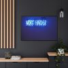 88289-59.jpg Work Harder Motivation Framed Canvas