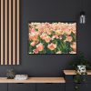 88289-594.jpg A Large Grouping of Light Tulips in Sunlight Framed Canvas