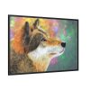 88289-595.jpg Wolf Portrait Framed Canvas