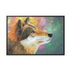 88289-596.jpg Wolf Portrait Framed Canvas