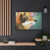 88289-599.jpg Wolf Portrait Framed Canvas