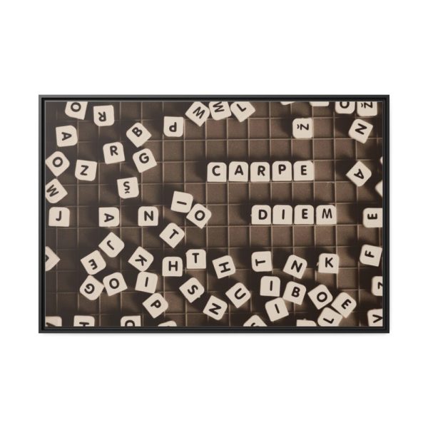 88289-61.jpg Carpe Diem Framed Canvas