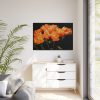 88289-613.jpg A Bouquet of Bright Orange Tulips Framed Canvas