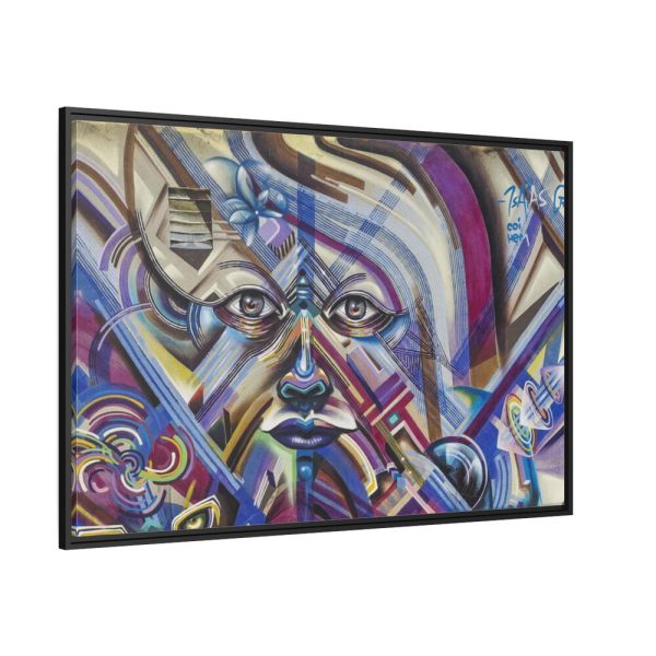 88289-615.jpg Urban Street Art Framed Canvas