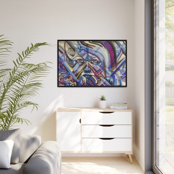 88289-618.jpg Urban Street Art Framed Canvas