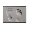 88289-621.jpg Small Footprints in the Sand Framed Canvas