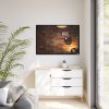 88289-628.jpg Brick Wall with Plate Framed Canvas
