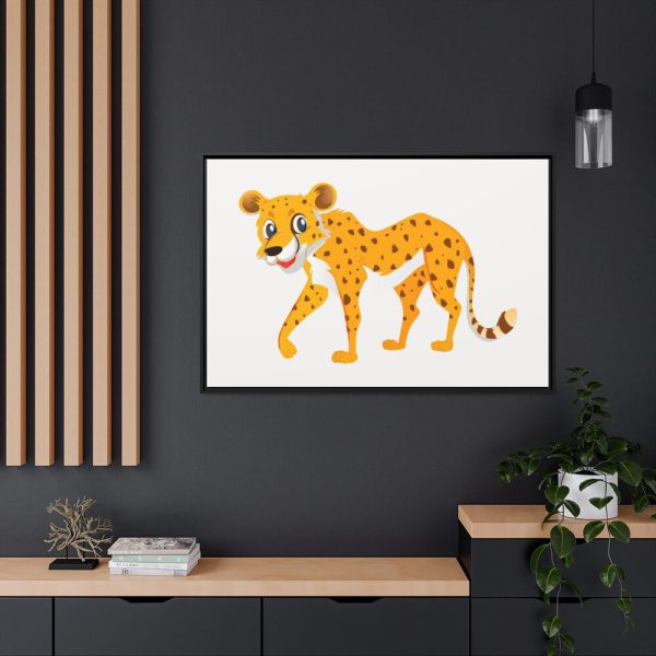 88289-639.jpg Leopard Framed Canvas