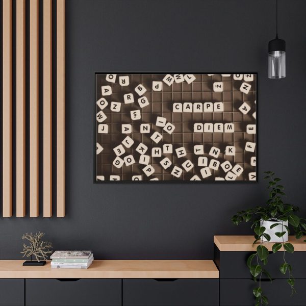 88289-64.jpg Carpe Diem Framed Canvas