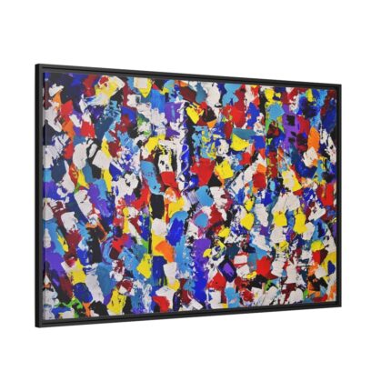 Modern Art Framed Canvas