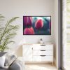 88289-668.jpg Blooming Pink Tulips in the Evening Light Framed Canvas