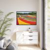 88289-683.jpg Colorful Tulip Field Framed Canvas