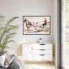 88289-688.jpg A Kentucky Breaking Cart by Edward Penfield Framed Canvas