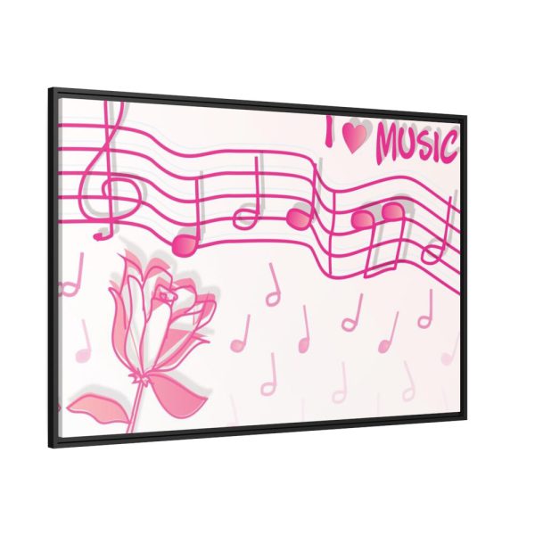 88289-70.jpg Love Music Framed Canvas