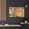 88289-704.jpg Japanese Autumn Maples With Poem Slips by Tosa Mitsuoki Framed Canvas