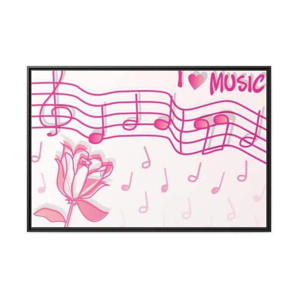 88289-71.jpg Love Music Framed Canvas
