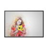 88289-721.jpg Woman with Sunflower Framed Canvas
