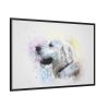 88289-724.jpg Retriever Watercolor Paint Framed Canvas