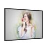 88289-728.jpg Girl with Apple Framed Canvas