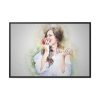 88289-729.jpg Girl with Apple Framed Canvas