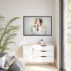 88289-731.jpg Girl with Apple Framed Canvas