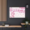 88289-74.jpg Love Music Framed Canvas