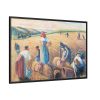 88289-740.jpg The Gleaners by Camille Pissarro Framed Canvas