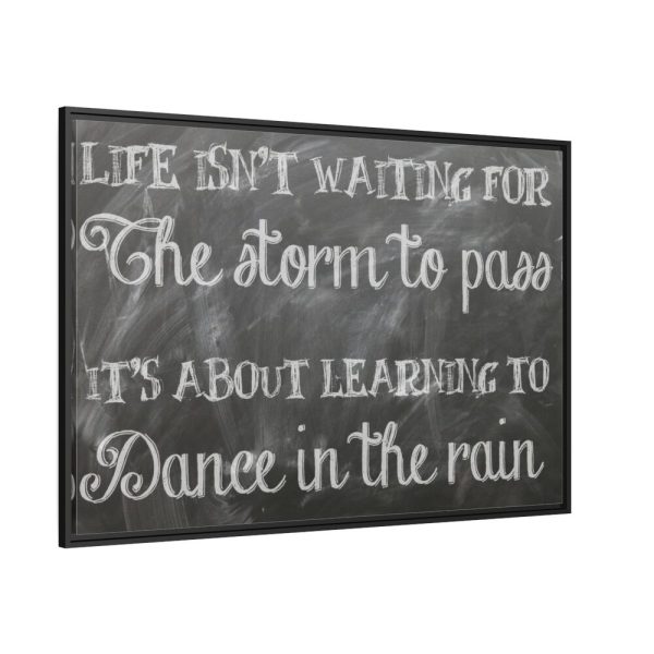 88289-75.jpg Daily Inspiration Framed Canvas