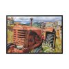 88289-753.jpg Old Antique Abandoned Tractor Framed Canvas