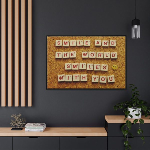 88289-84.jpg Good Mood Framed Canvas